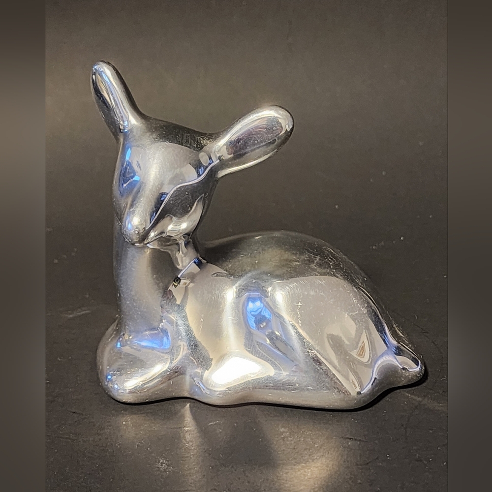 Hoselton Deer, Fawn Sculpture 1758, Figurine, Aluminum Sculpture